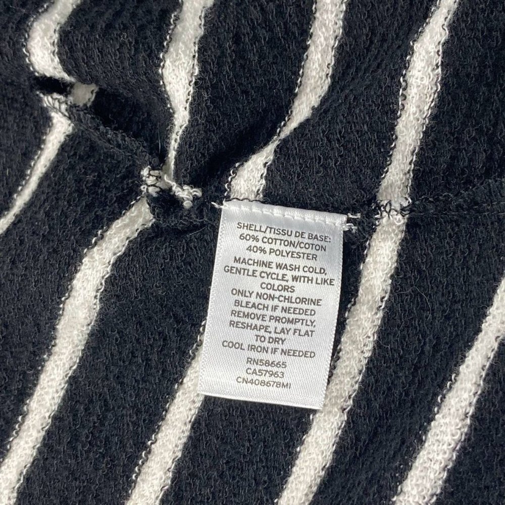 caslon womens jacket blue And white stripes size S - Picture 7 of 10